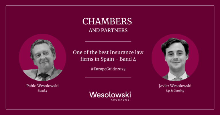 Wesolowski Abogados, reconocido en Chambers & Partners Europe 2023